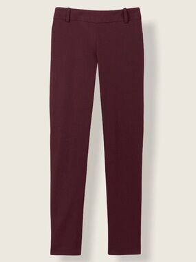 Aritzia Babaton Burgundy Bi-Stretch Slim Ankle Dress Pants | Size 00